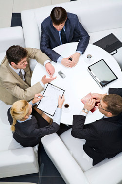 Group Having Conversation